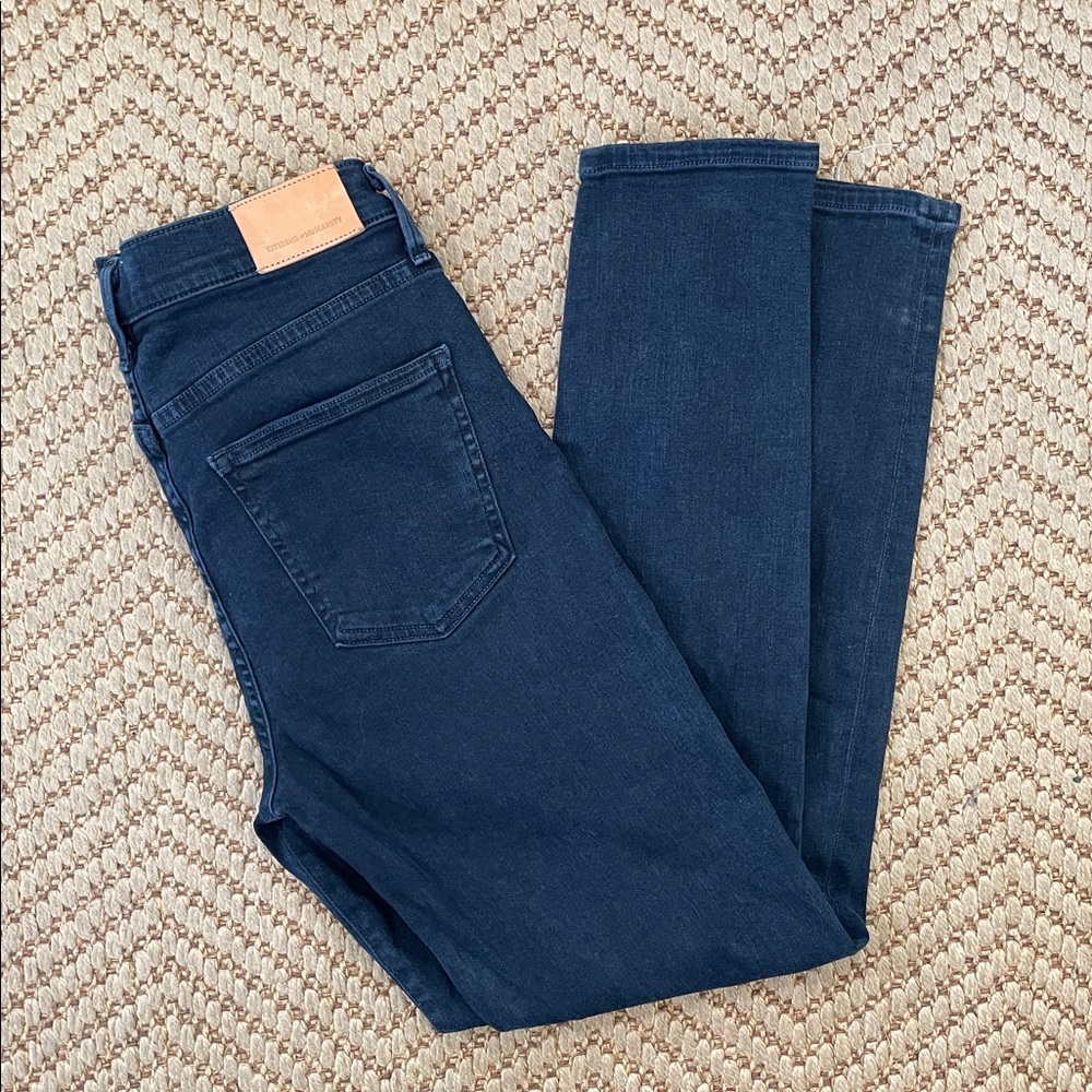 Citizen of Humanity - Rocket Ankle Skinny Jeans - Navy - 27